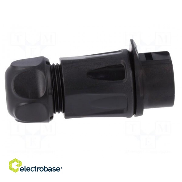 Connector: circular | plug | size 20 | 02 | female | PIN: 3 | for latch image 7