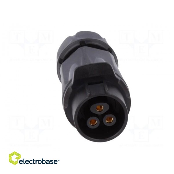 Plug | Connector: circular | size 20 | 02 | female | PIN: 3 | for latch image 9