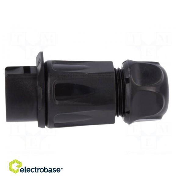 Connector: circular | plug | size 20 | 02 | female | PIN: 4 | for latch image 3