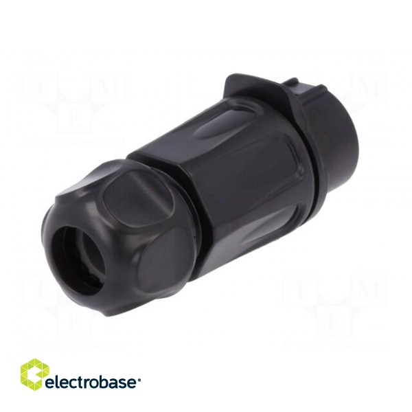 Connector: circular | plug | size 20 | 02 | female | PIN: 4 | for latch image 6