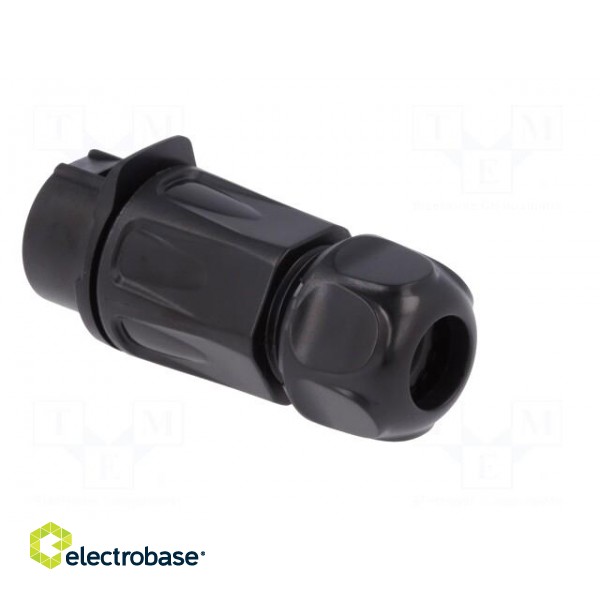 Connector: circular | plug | size 20 | 02 | female | PIN: 5 | for latch image 4