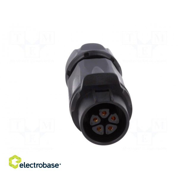 Plug | Connector: circular | size 20 | 02 | female | PIN: 5 | for latch image 9