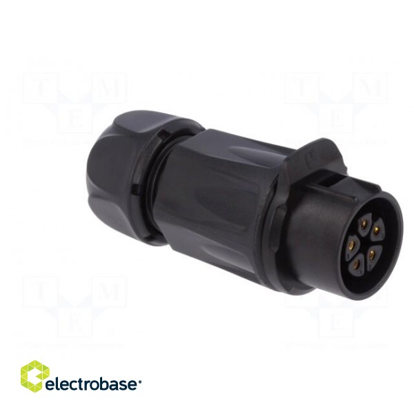 Connector: circular | plug | size 20 | 02 | female | PIN: 5 | for latch image 8