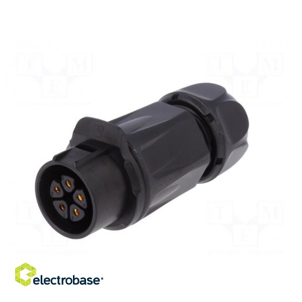 Connector: circular | plug | size 20 | 02 | female | PIN: 5 | for latch image 2