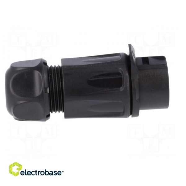 Connector: circular | plug | size 20 | 02 | female | PIN: 7 | for latch image 7