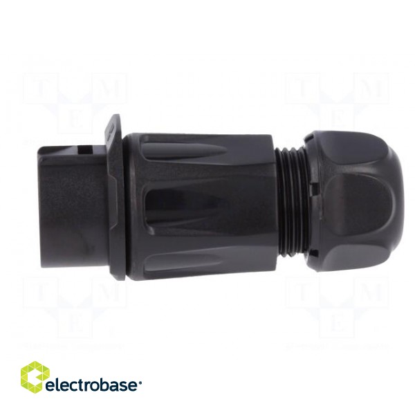 Plug | Connector: circular | size 20 | 02 | female | PIN: 7 | for latch image 3