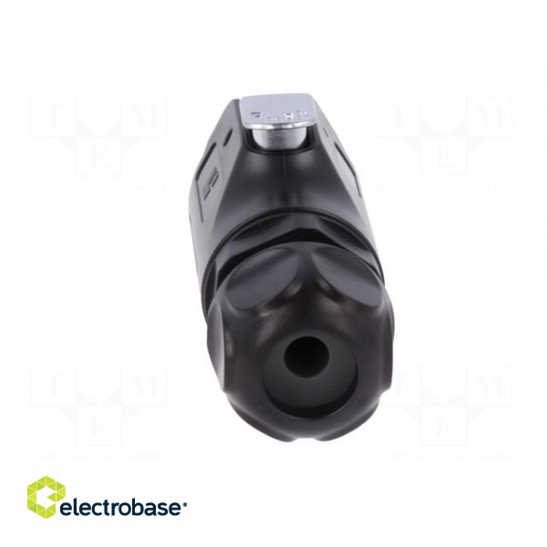 Connector: circular | plug | size 20 | 02 | male | PIN: 12 | with latch image 5