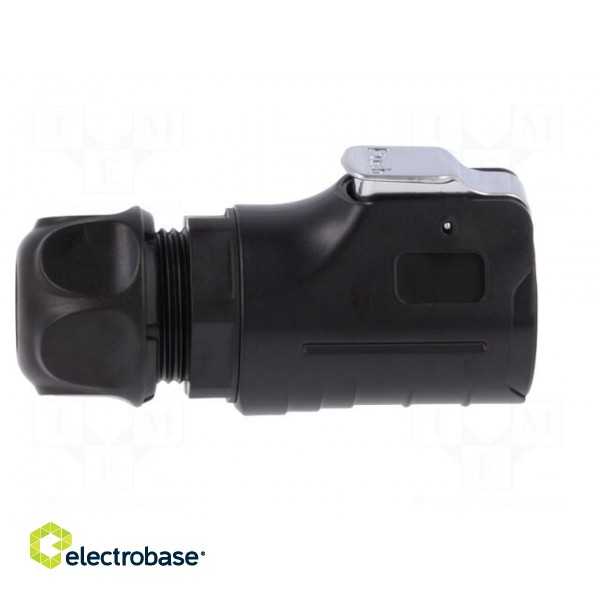 Connector: circular | plug | size 20 | 02 | male | PIN: 12 | with latch image 7