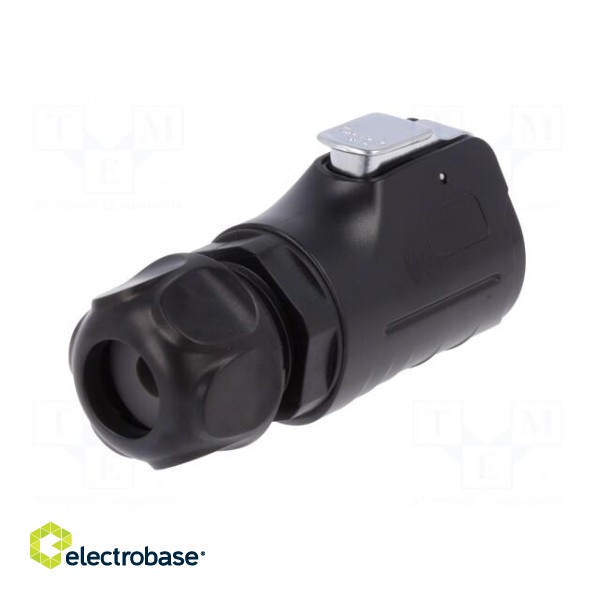 Connector: circular | plug | size 20 | 02 | male | PIN: 12 | with latch image 6