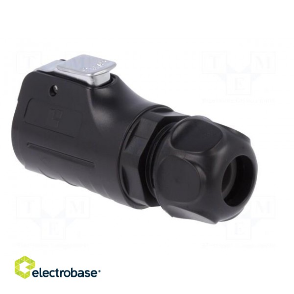 Connector: circular | plug | size 20 | 02 | male | PIN: 5 | with latch image 4