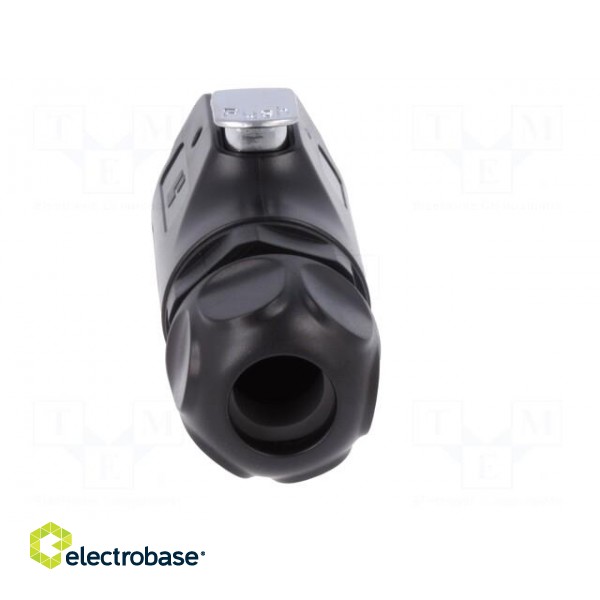 Connector: circular | plug | size 20 | 02 | male | PIN: 5 | with latch image 5