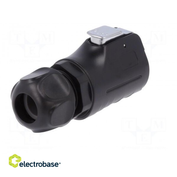 Connector: circular | plug | size 20 | 02 | male | PIN: 5 | with latch image 6