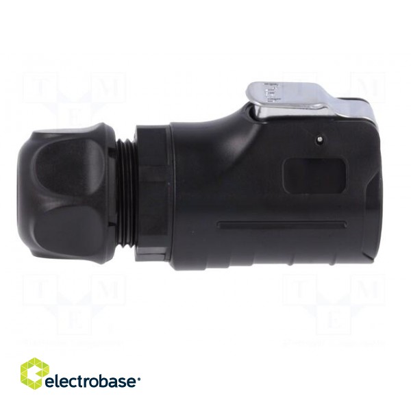 Connector: circular | plug | size 20 | 02 | male | PIN: 5 | with latch image 7