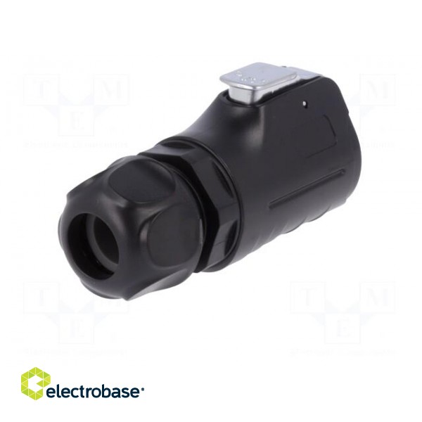 Plug | Connector: circular | size 20 | 02 | male | PIN: 7 | with latch image 6