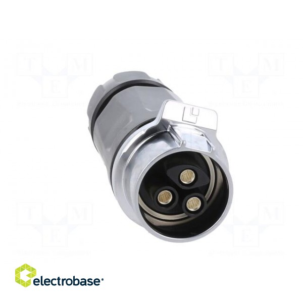 Connector: circular | plug | size 28 | 02 | female | PIN: 3 | for latch image 9
