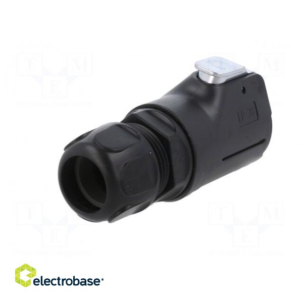Connector: circular | plug | size 28 | 02 | female | PIN: 3 | with latch image 6