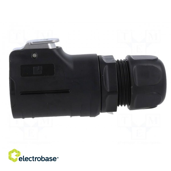 Connector: circular | plug | size 28 | 02 | male | PIN: 3 | with latch image 3