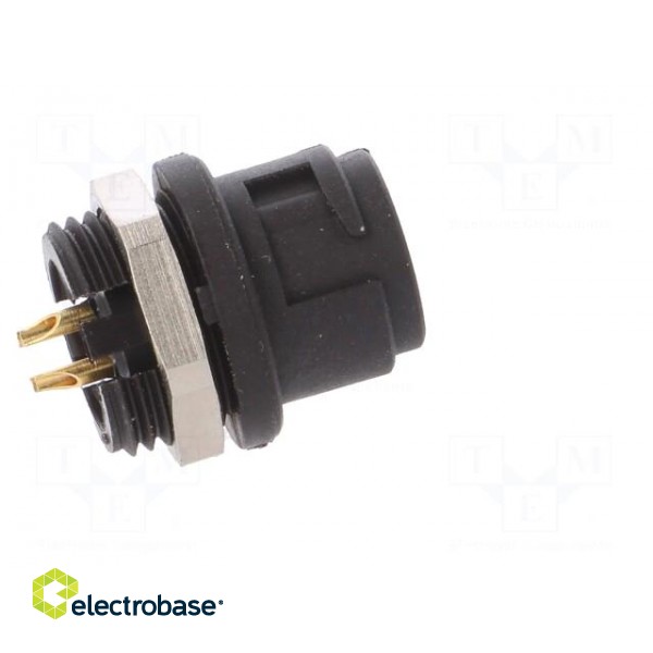 Socket | Connector: circular | 710 | male | PIN: 4 | unshielded | 3A | IP40 image 7