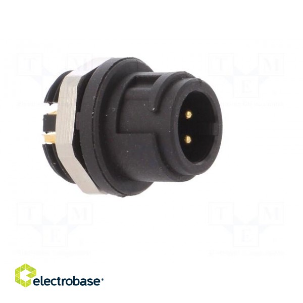 Socket | Connector: circular | 710 | male | PIN: 4 | unshielded | 3A | IP40 фото 8