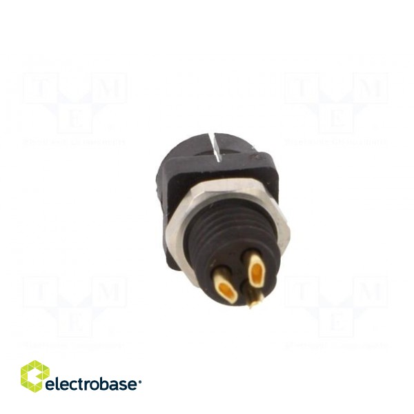 Socket | Connector: circular | 719 | male | 3A | IP40 | 60V | 0.25mm2 | 24AWG image 5