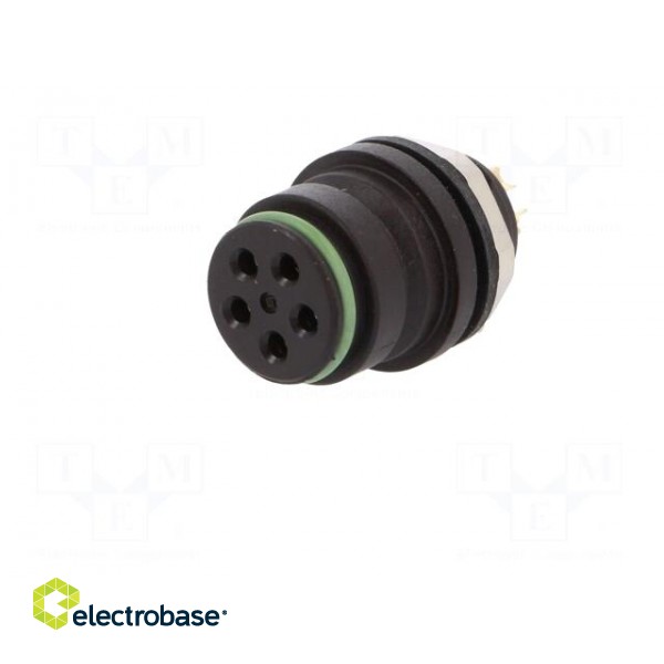 Socket | Connector: circular | 720 | female | PIN: 5 | unshielded | latch image 2
