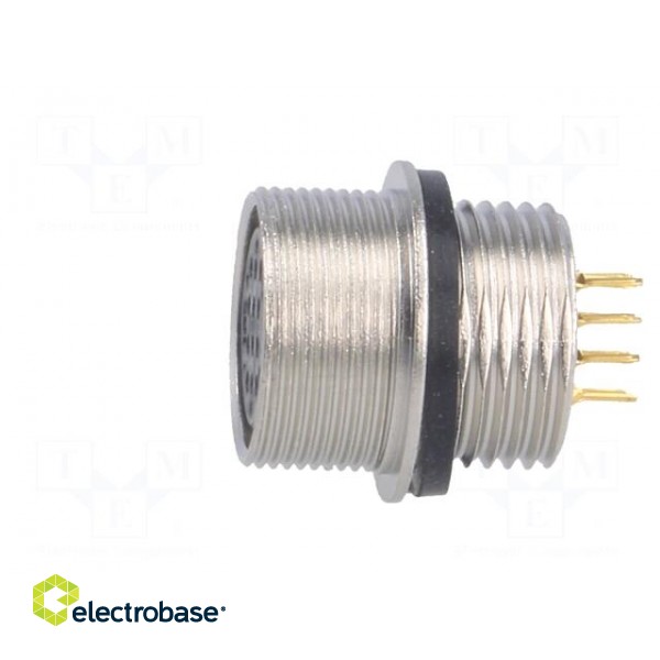Socket | Connector: circular | HR25 | female | PIN: 12 | threaded joint image 3