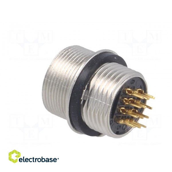 Socket | Connector: circular | HR25 | female | PIN: 12 | threaded joint image 4