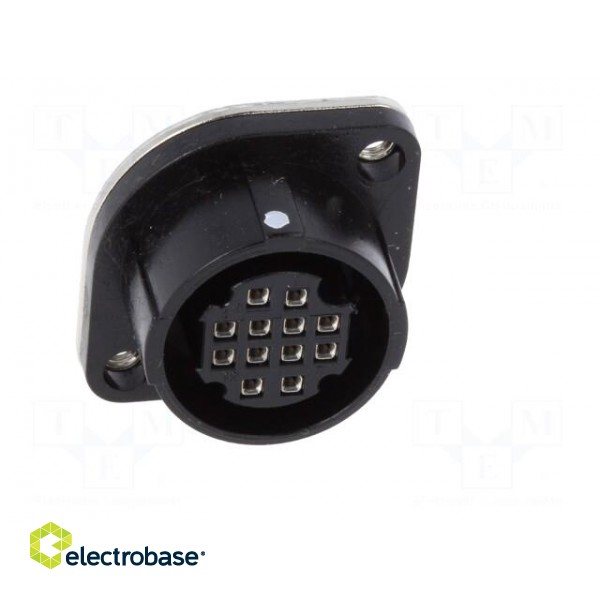 Socket | Connector: circular | RP17 | female | PIN: 12 | push-pull | 2A фото 9