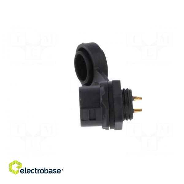 Connector: circular | socket | size 12 | 02 | female | PIN: 2 | for latch image 3