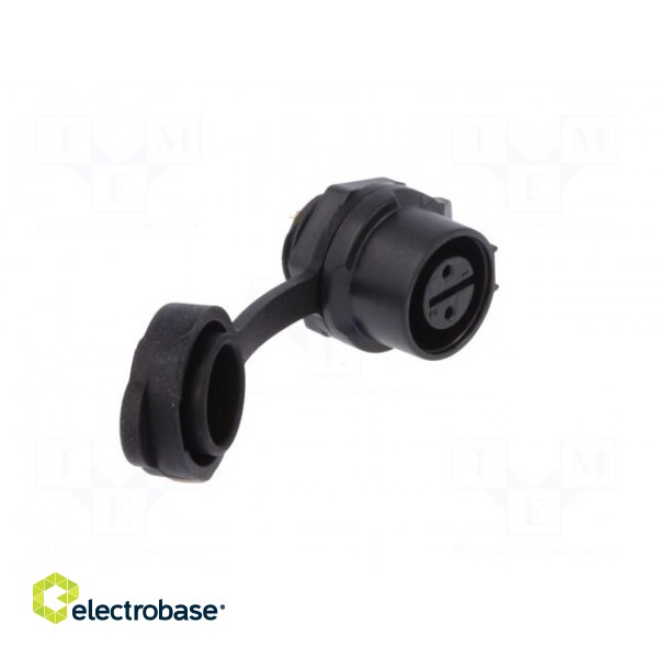 Socket | Connector: circular | size 12 | 02 | female | PIN: 2 | for latch фото 8