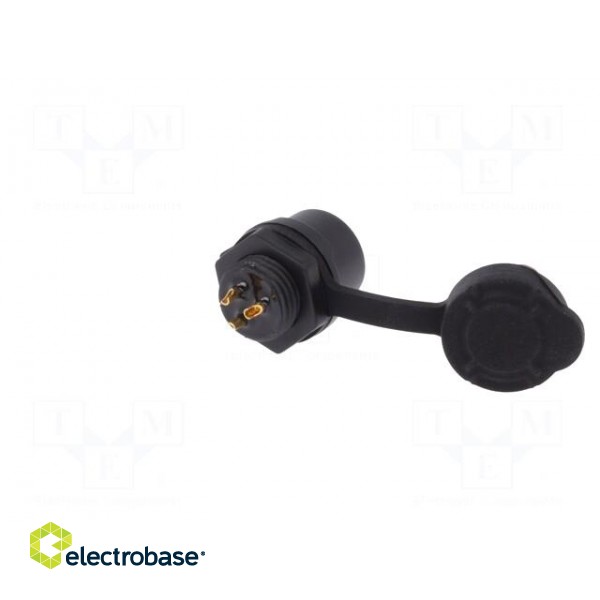 Socket | Connector: circular | size 12 | 02 | female | PIN: 3 | for latch image 6