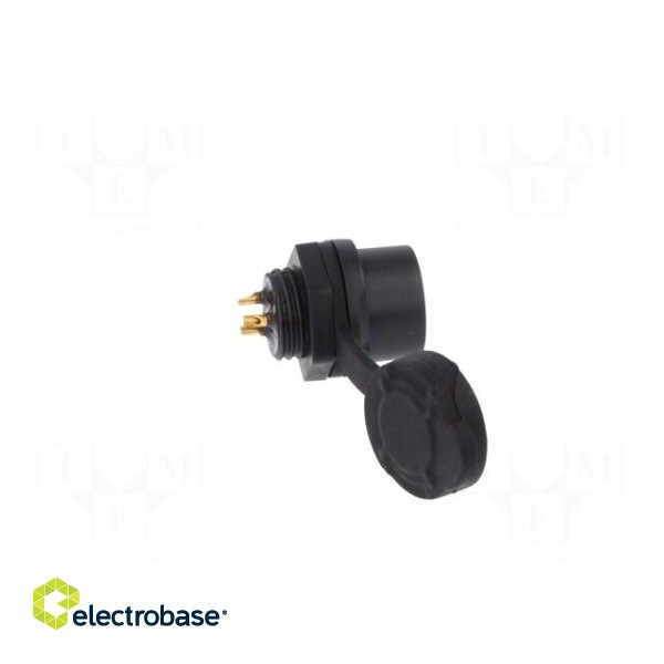 Socket | Connector: circular | size 12 | 02 | female | PIN: 3 | for latch фото 7