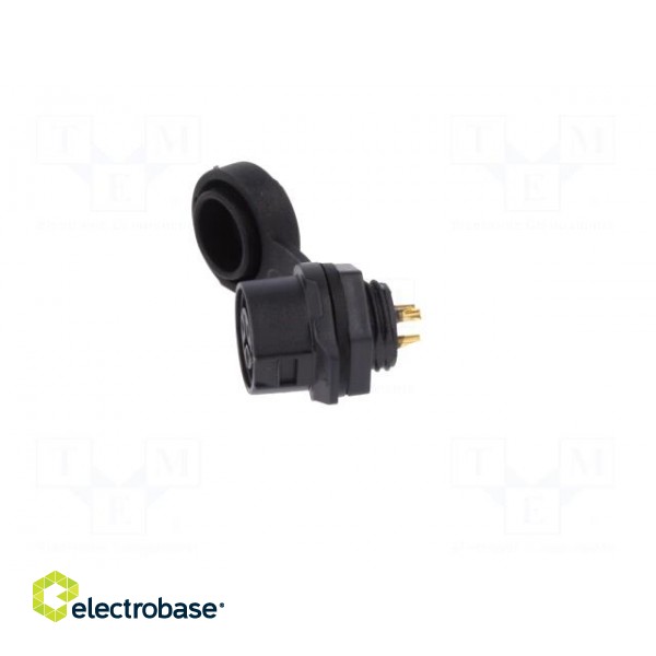 Socket | Connector: circular | size 12 | 02 | female | PIN: 3 | for latch фото 3
