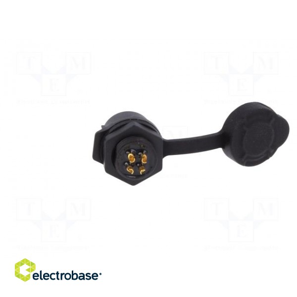 Connector: circular | socket | size 12 | 02 | female | PIN: 4 | for latch image 5
