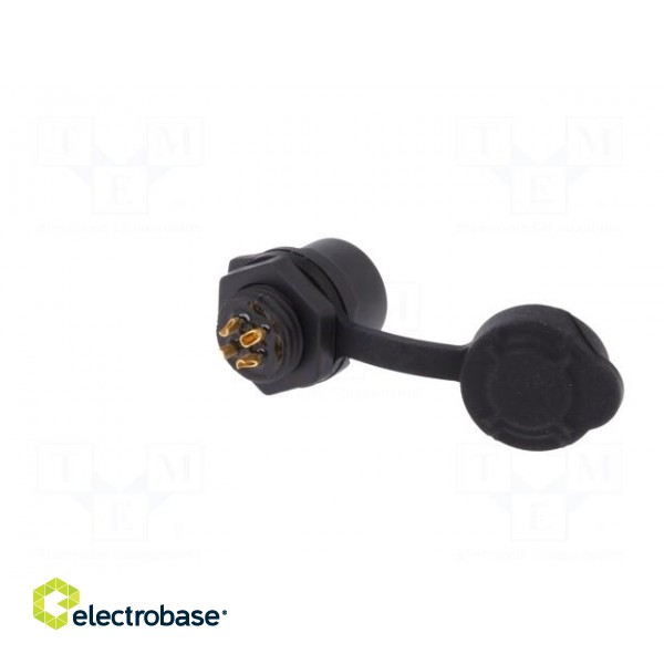 Connector: circular | socket | size 12 | 02 | female | PIN: 4 | for latch image 6
