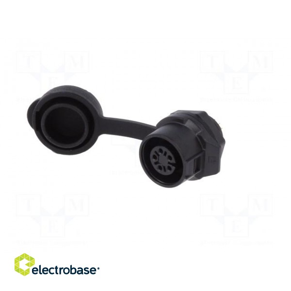 Socket | Connector: circular | size 12 | 02 | female | PIN: 5 | for latch image 2