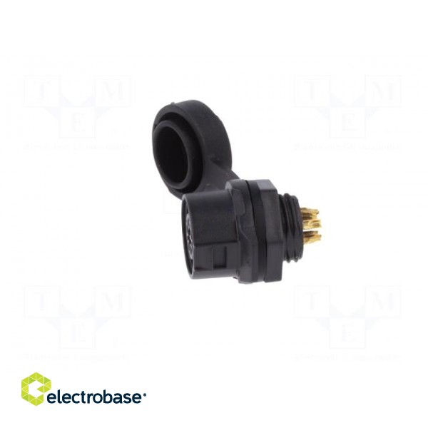 Socket | Connector: circular | size 12 | 02 | female | PIN: 5 | for latch фото 3