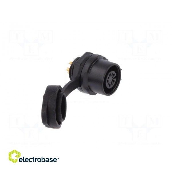 Socket | Connector: circular | size 12 | 02 | female | PIN: 5 | for latch фото 8