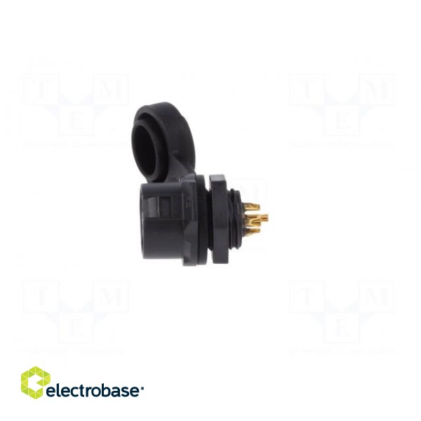 Socket | Connector: circular | size 12 | 02 | female | PIN: 6 | for latch image 3