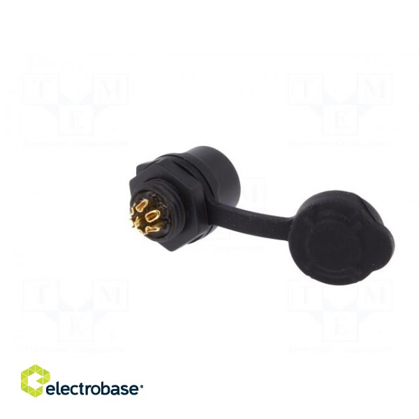 Socket | Connector: circular | size 12 | 02 | female | PIN: 7 | for latch image 6