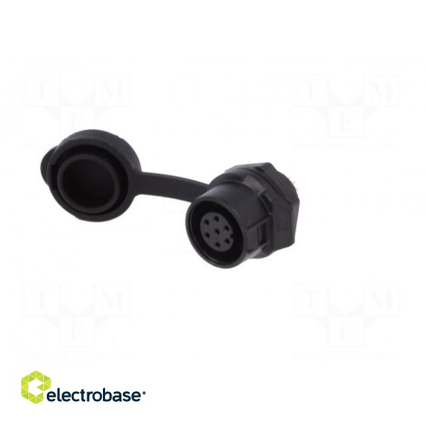 Connector: circular | socket | size 12 | 02 | female | PIN: 7 | for latch image 2