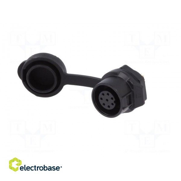 Socket | Connector: circular | size 12 | 02 | female | PIN: 8 | for latch image 2