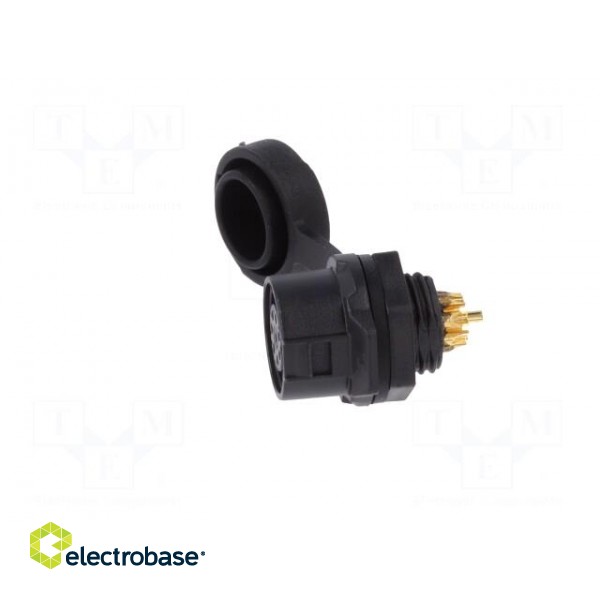 Socket | Connector: circular | size 12 | 02 | female | PIN: 8 | for latch image 3