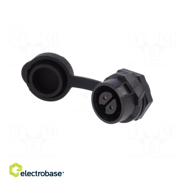 Socket | Connector: circular | size 16 | 02 | female | PIN: 2 | for latch image 2