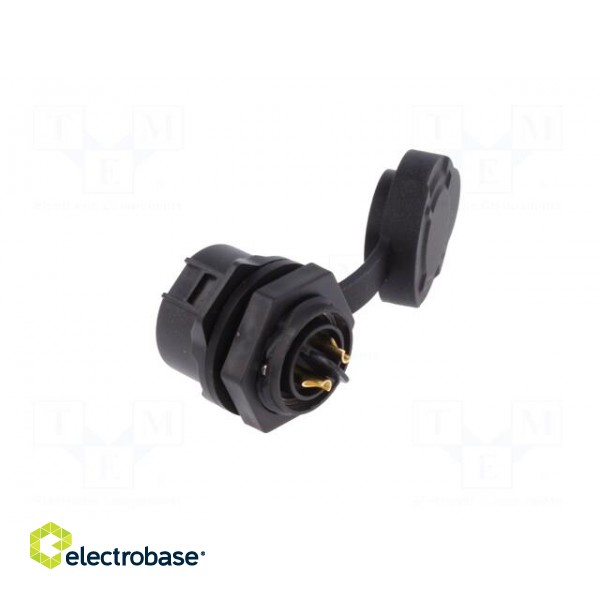 Socket | Connector: circular | size 16 | 02 | female | PIN: 2 | for latch image 4