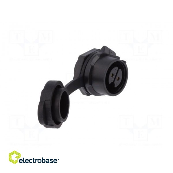 Socket | Connector: circular | size 16 | 02 | female | PIN: 2 | for latch image 8