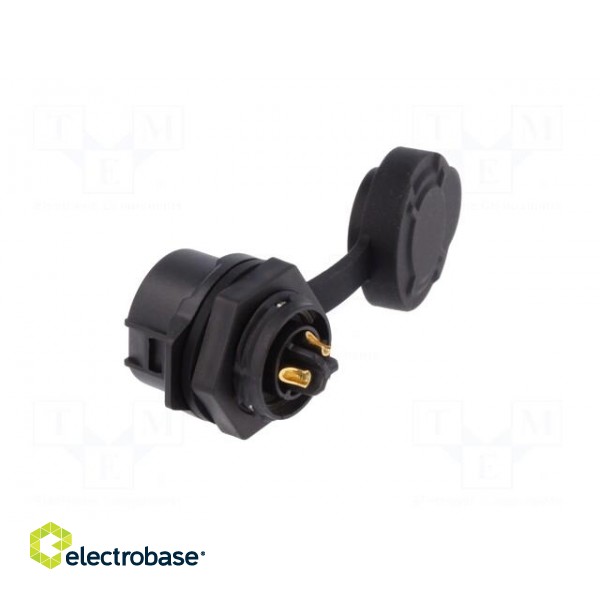 Connector: circular | socket | size 16 | 02 | female | PIN: 3 | for latch image 4