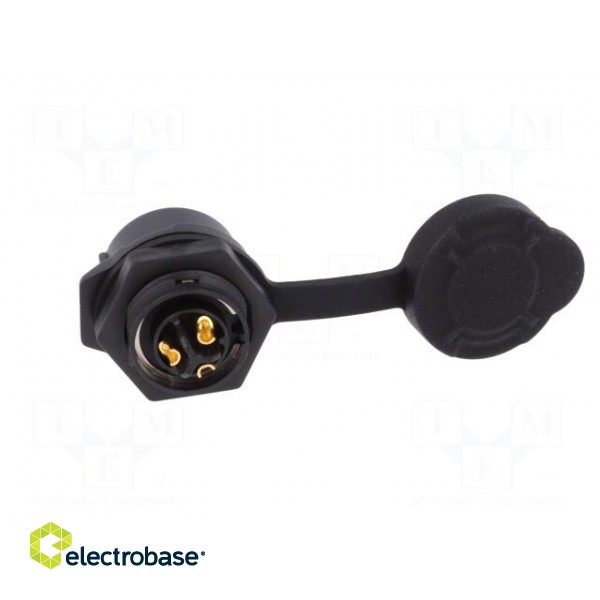 Connector: circular | socket | size 16 | 02 | female | PIN: 3 | for latch image 5
