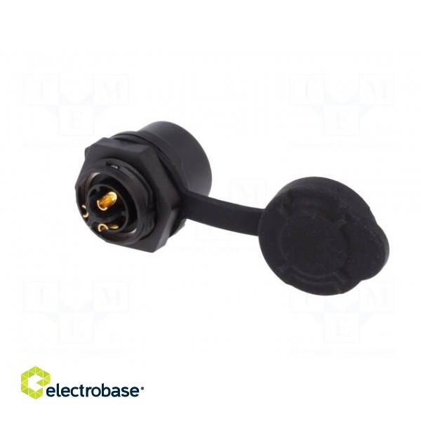 Connector: circular | socket | size 16 | 02 | female | PIN: 3 | for latch image 6