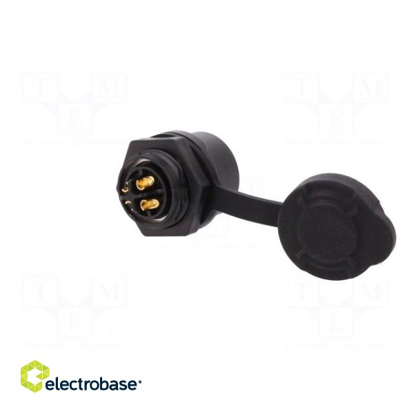 Socket | Connector: circular | size 16 | 02 | female | PIN: 4 | for latch фото 6